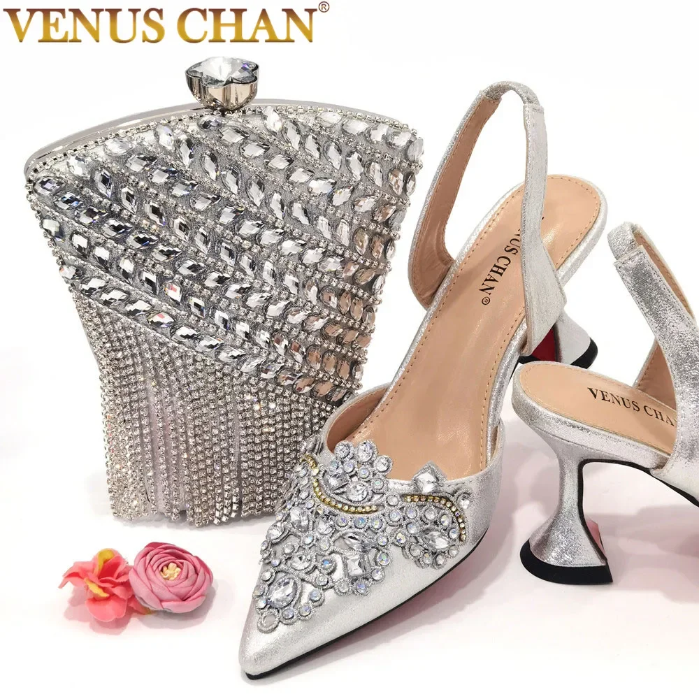 Venus Chan 2023 New Fashion Simple And Versatile Silver