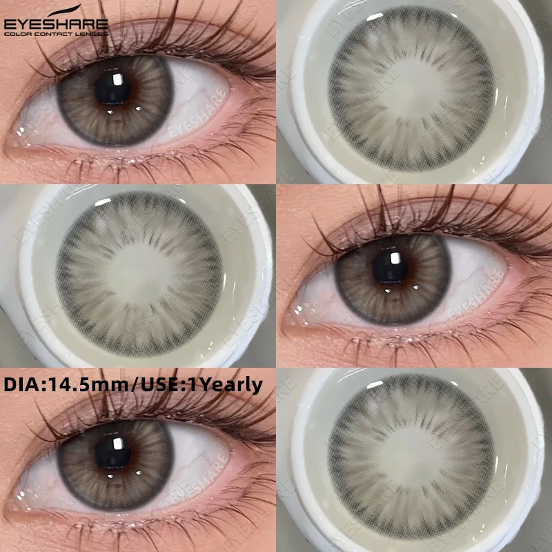 EYESHARE Soft Beauty Color Contact Lenses - Purple & Pink Tones