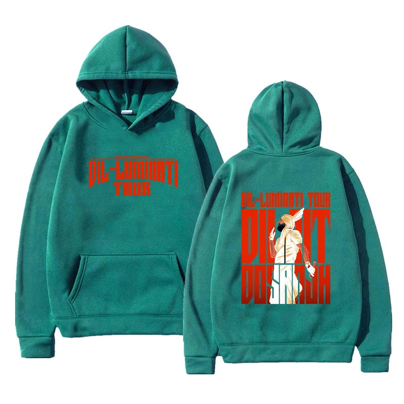 Dil-Luminati Tour Diljit Dosanjh Men Hoodie Women Hoodies Harajuku Aesthetic Unisex Streetwear Fleece Pullover Sweatshirt