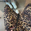 Summer Retro Large Size Leopard Printed Shorts Men's Handsome Loose Casual High Street Five-point Beach Pants Male Sportswear 3