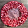 Greek alphabet sisters sorority red and white bath cap night cap 3