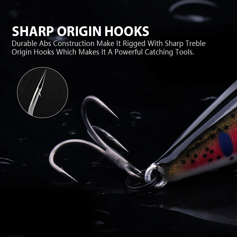 VTAVTA Sinking Minnow Jerkbait 5