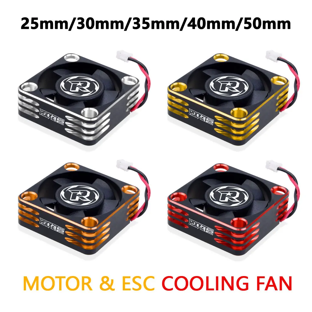 SURPASS HOBBY 25mm 30mm 35mm 40mm 50mm Heat Dissipation Cooling Fan ...