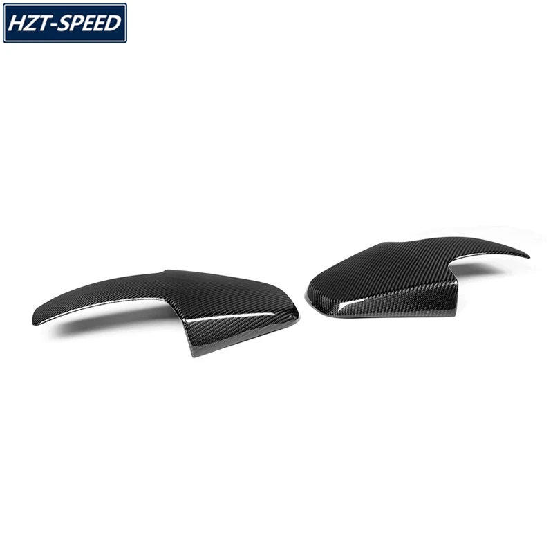 건식 탄소 섬유 소재 카시트 백 커버 트림, BMW M8 F91 F92 F93 F97 F98 G80 2020 업, 2 개
