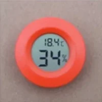 Thermomètre congélateur Sauna thermo-hygromètre thermomètres numériques liquide réfrigérateur détecteur rond Mini Portable numéro cristal 6