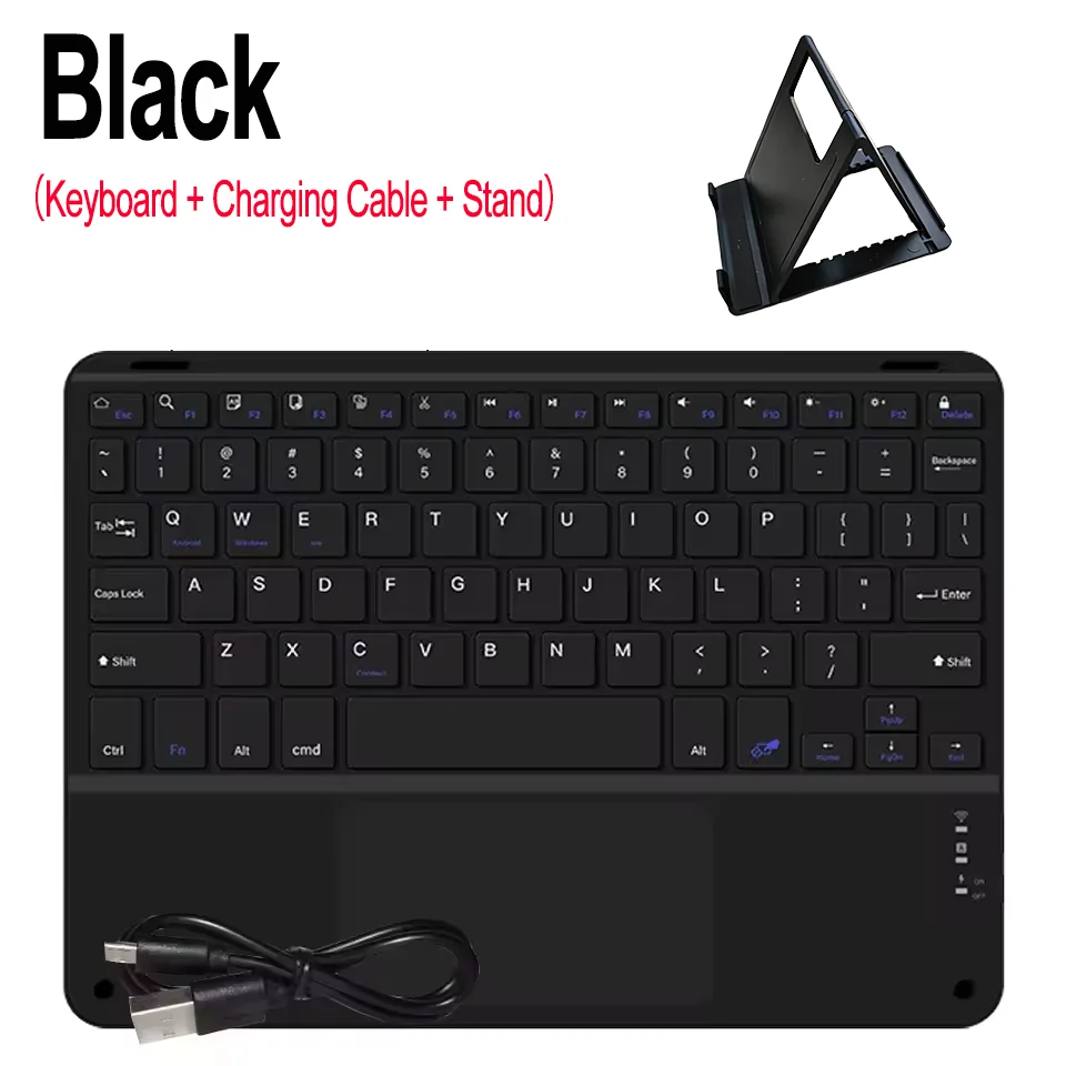 Universal Wireless Trackpad Portable Keyboard for Tablets & Smartphones