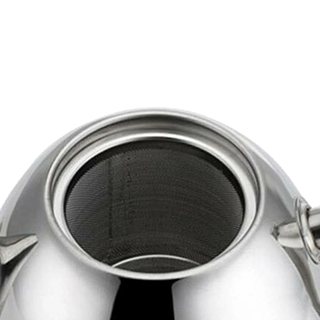 Stainless Steel Teapot Tea Maker Heated Pot With Removable Strainer Infuser Silver Fit for Home Hotel Cafe Bar Restaurant