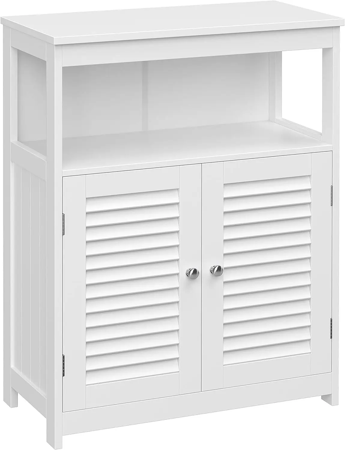 Bathroom Floor Storage Cabinet, Bathroom Storage Unit with 2 Adjustable  Shelves, Bathroom Cabinet Freestanding - AliExpress