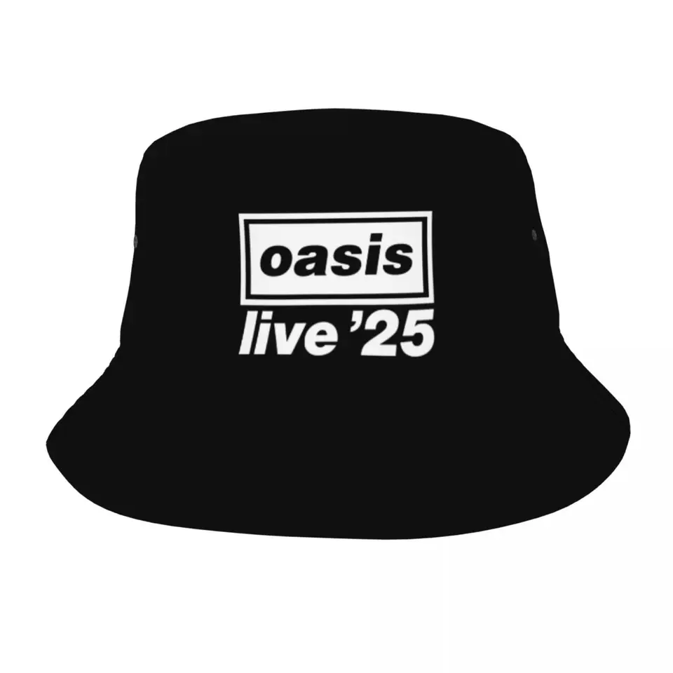 O-Oasis Live 25 Tour Bucket Hats Hot Summer Headwear Accessories