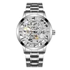 UTHAI M5 Leisure and Fashion Men watch Belt Hollow out Automatic Mechanical Watch Business Clock Gift watches for man
