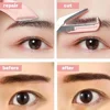 Women's Eyebrow Comb Scissors Professional Eyebrow Trimmer Eyebrow Scissors Eyebrow Razor, Spatula Accessories Eyelash Scissors 6