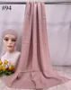 Mini Hijab Modal avec sous-bonnet – Ensemble Basique Extensible, Foulard Fin et Respirant, Protection Solaire, Voile 165*50cm