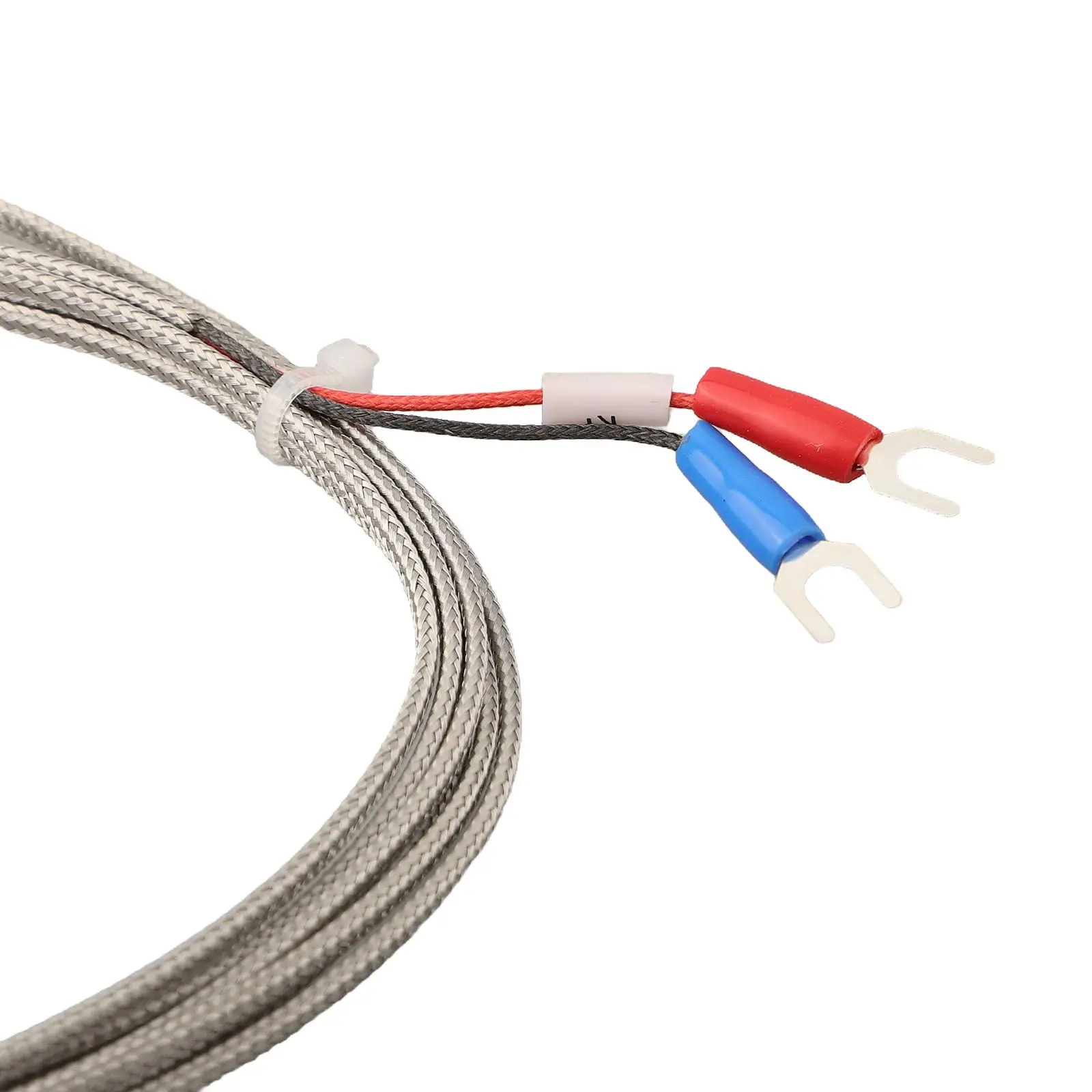 1/8" NPT K Type Thermocouple Exhaust Probe 1200°C Temperature Sensors Thread NPT Threads 2m Cable Adjustable Pressure Lock