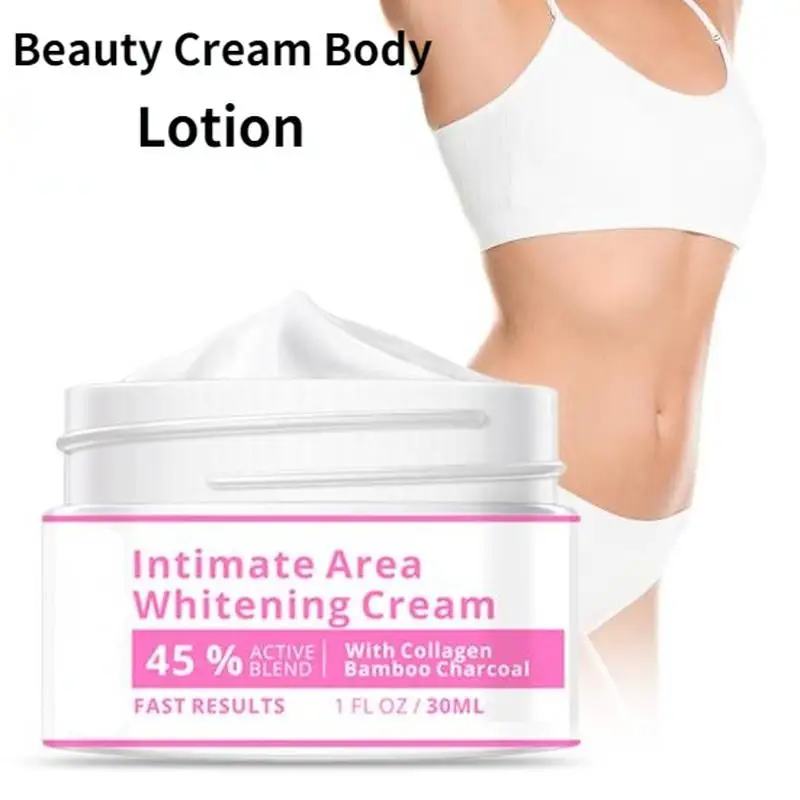 Bottle Underarm Body Lotion Mild Intimate Area Whitening Cream for Her Skincare Body Care