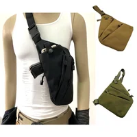 Concealed Tactical Storage Gun Bag Holster Men's Left Right Nylon Shoulder Bag Anti-theft Chest Bag Hunting Accessories Gear 1