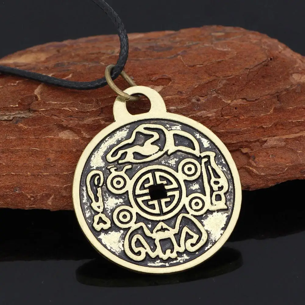 Chinese Taoism Ancient Coin Pendant Necklace Exorcising Evil and Demon Enhancing Luck Money Amulet Coin For Men Women Jewelry 1