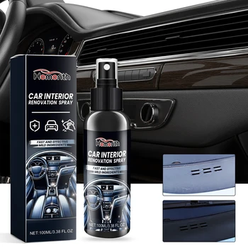 100ml Car Interior Refurbishment Spray Seat Dashboard Cleaning, Decontamination, Maintenance and Refurbishment Care Agent 1