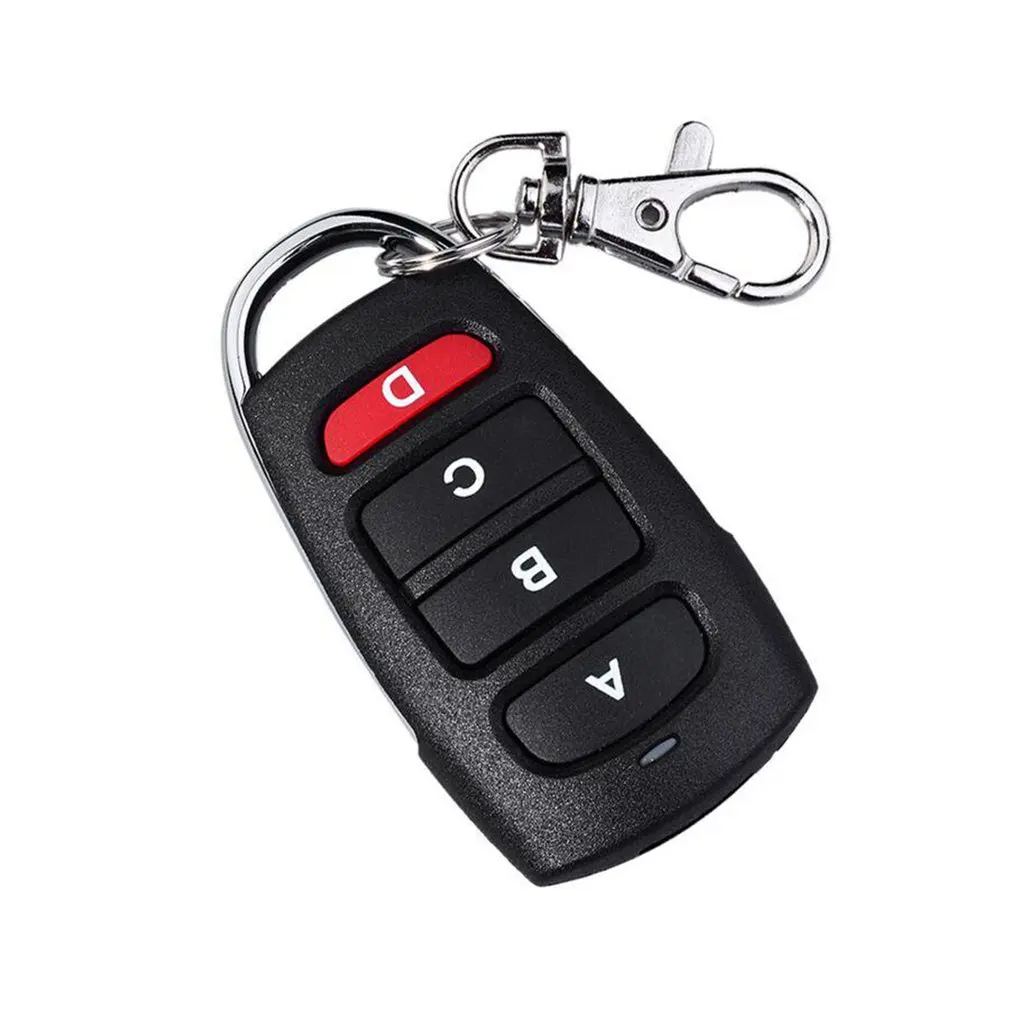 

Lz-030 433Mhz Wireless Duplicator Key Auto Cloning Gate Remote Control 4 Buttons Controller For Garage Door Universal Key Fob