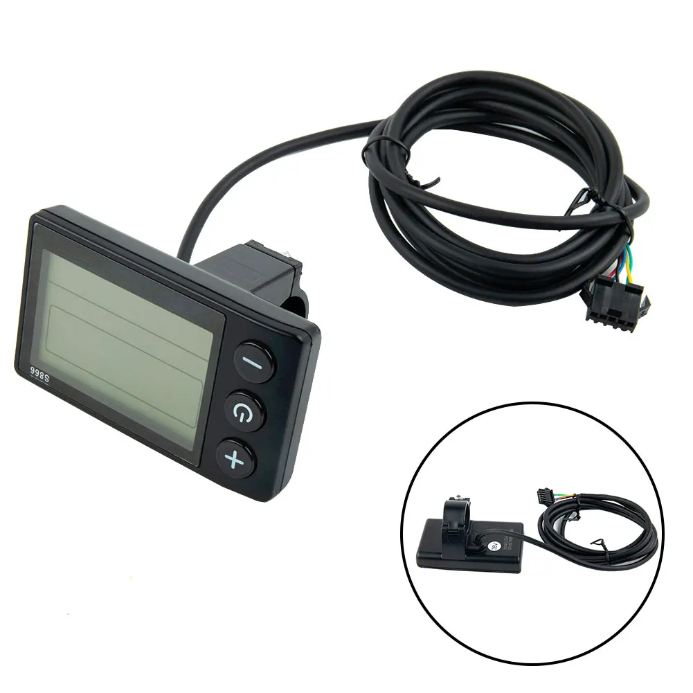 S866 Display Lcd Muslimah Display Meter Bedienfeld Connettore Bicicletta Elettrica Display Lcd Accessori Per Strumenti