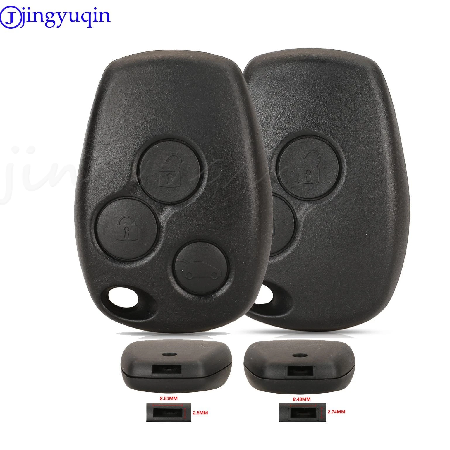 

Чехол для дистанционного ключа jingyuqin для Renault, Megane, Modus, Espace, Laguna, Duster, Logan, Fluence, Clio, Kango, для Nissan Almera, без лезвия
