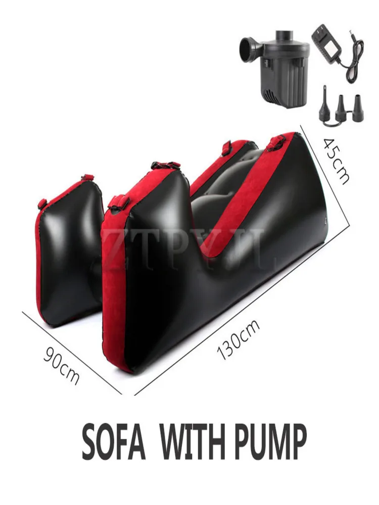 Sex Sofa Split Leg Inflatable Love Furniture Bed Mat Pillows Sex Toys For Adults Couple Games Women Blowjob Anal Ladies Chair 18