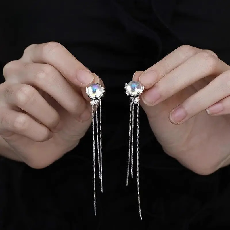 Moon Jellyfish Tassel Earrings 8 Moon Jellyfish Tassel Earrings S4f35c96fde3f4927addffe8955fb765fJ