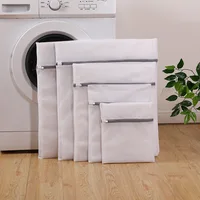 New Net Washing Machine Bags Clothes Delicate Comforter Washing Bag Laundry Bag Mesh XYD01 2