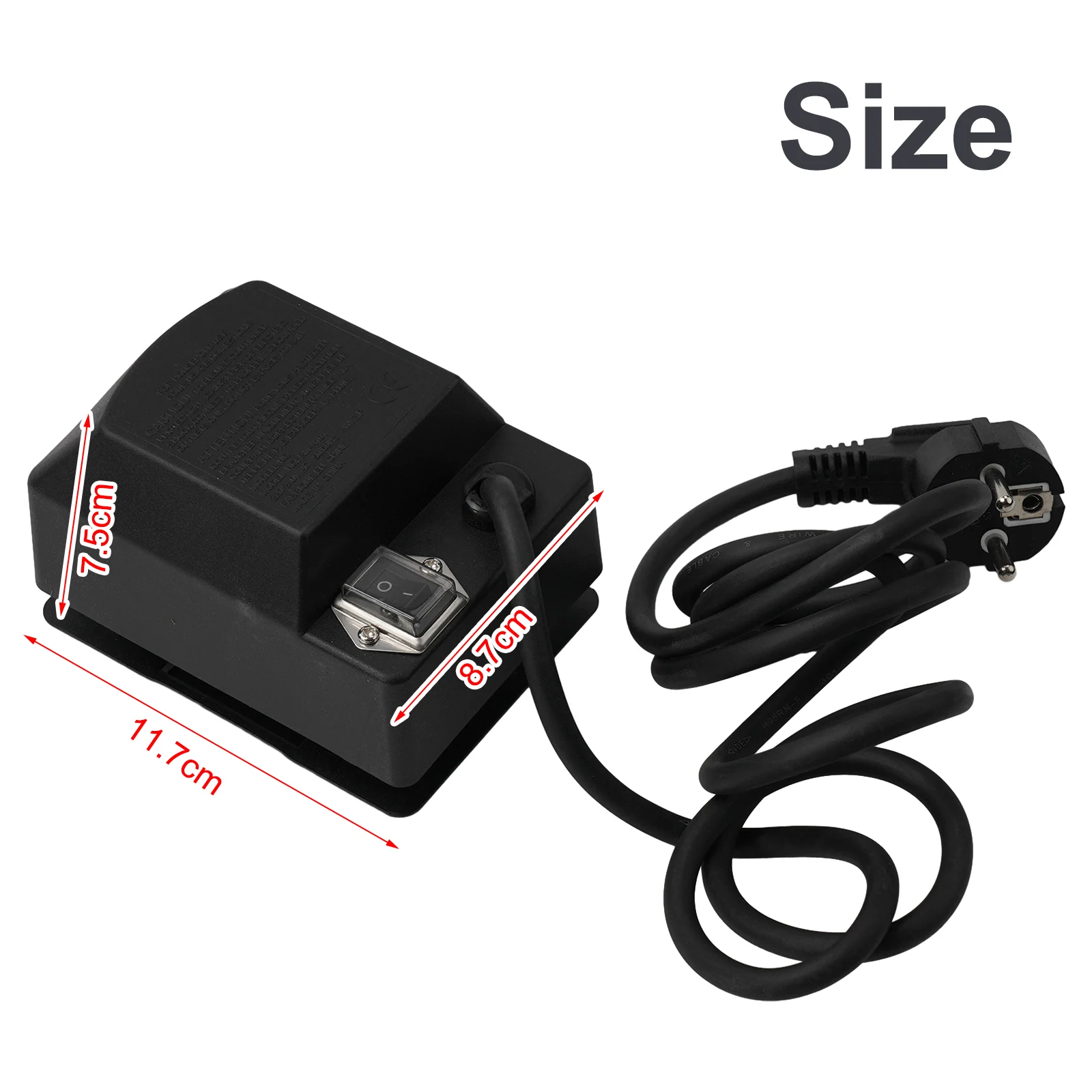 

Brand New Durable High Quality Rotisserie Motor High Efficiency 11.7*8.7*7.5cm Black Compact Size Long Service Time