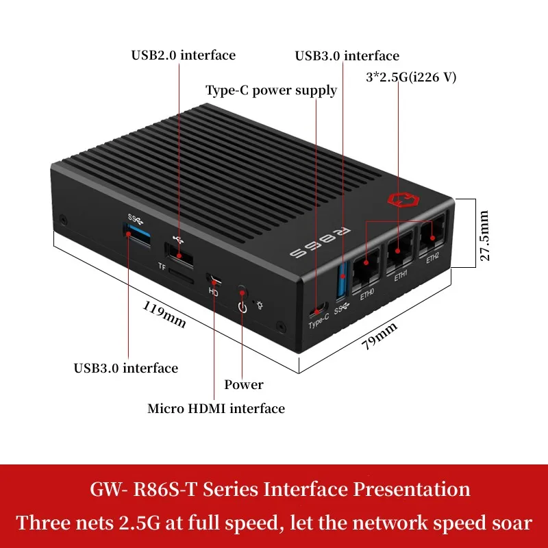 GW R86S U1 U2 U3 U4 T1 T2 T3 T4  ̴ PC ȣƮ Ƽ Ʈ 2.5G 10G N6005 N5105 Ʈ  