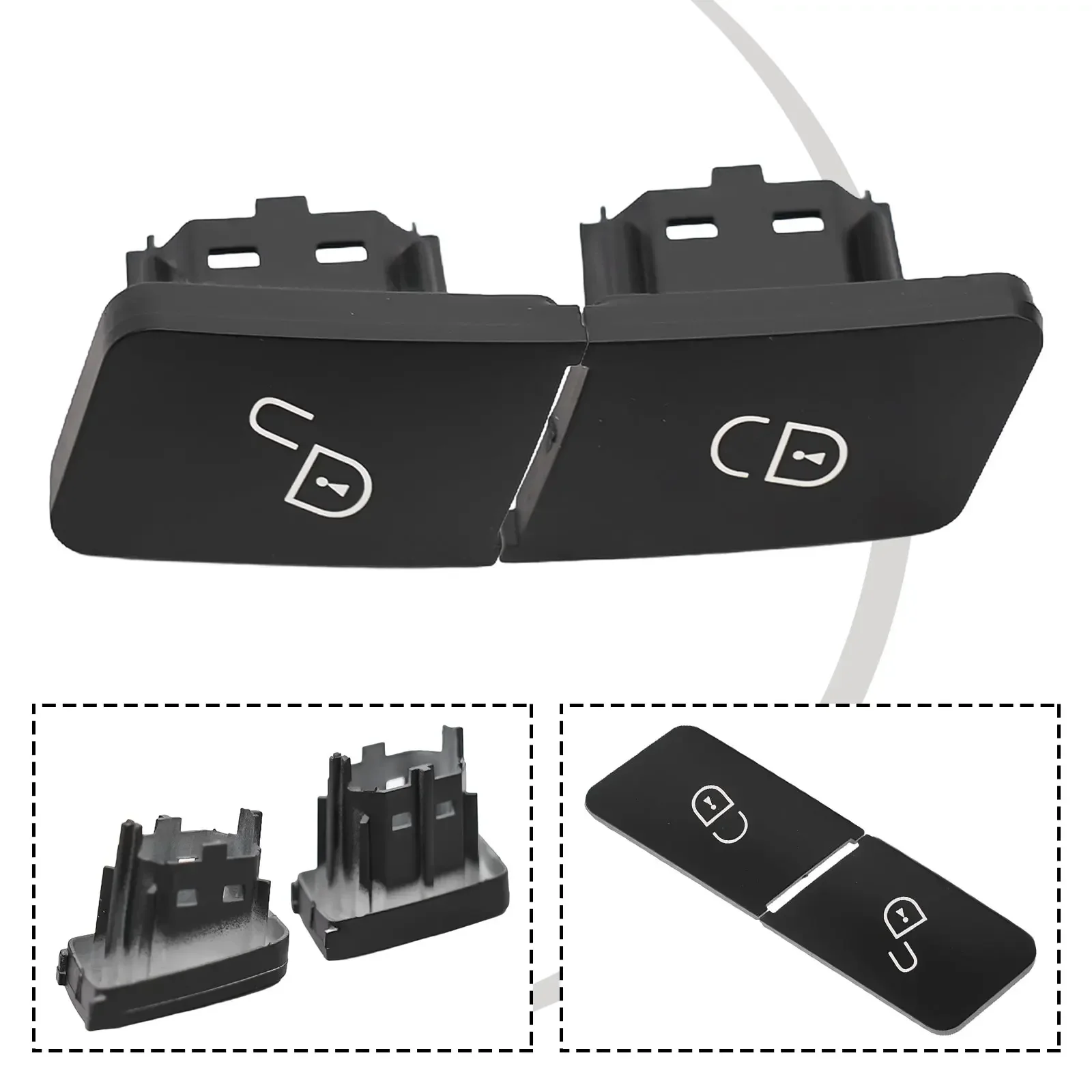 Left Interior Door Lock Unlock Switch Buttons For Mercedes C E Class W204 W212 W204 S204 W212 S212 A207 C207 E200 E220 E250