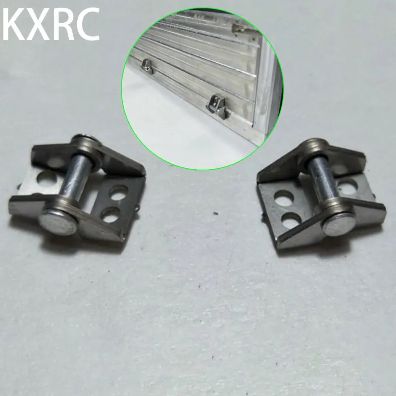 

6Pcs Metal Cargo Hopper Hinge for 1/14 Tamiya RC Truck Trailer Tipper Scania 770S R730 R620 Benz Actros Volvo MAN LESU DIY Part