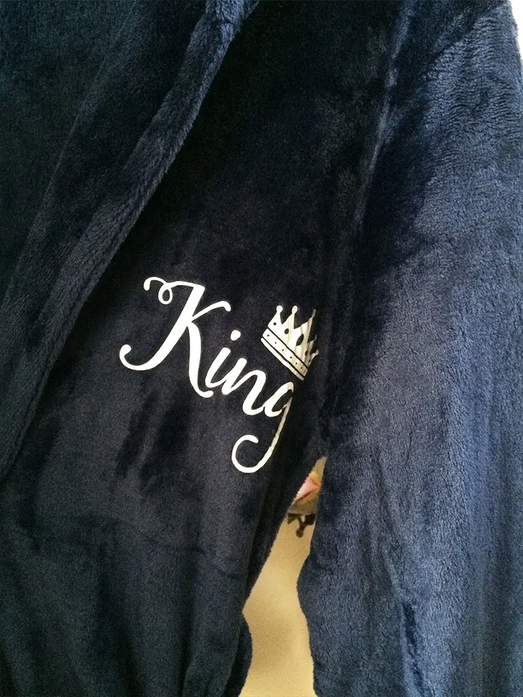 Satin Couple Robes Personalization Hooded Bathrobe for Couples Winter Wedding Husband Wife Gift Bath Robes