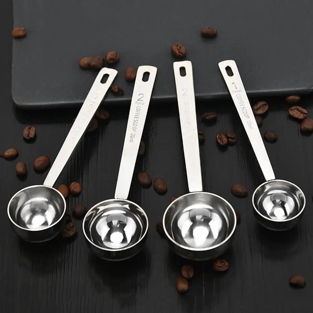 Stainless Steel Measuring Spoon Coffee Scoop