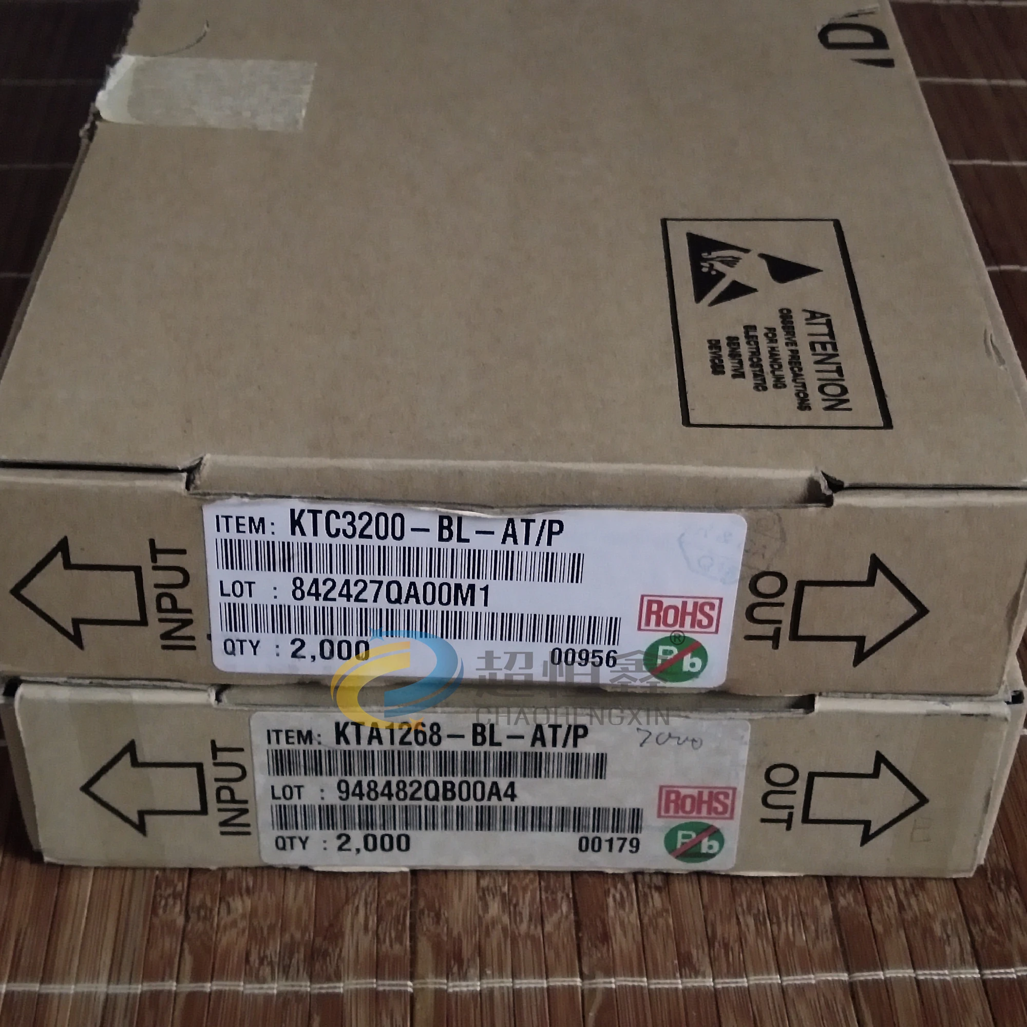 Korean Original KEC KTA1268 KTC3200 A1268 C3200 BL TO-92 Can Replace 2SA970 2SC2240 BL Sold from 1 pair
