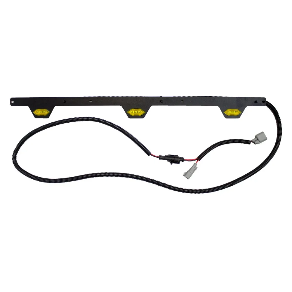 Ambra 3 Led Per Ford Ranger Raptor 2019-2021 Kit Luci Griglia Stile Per Griglie Raptor 19Rr Plug And Play