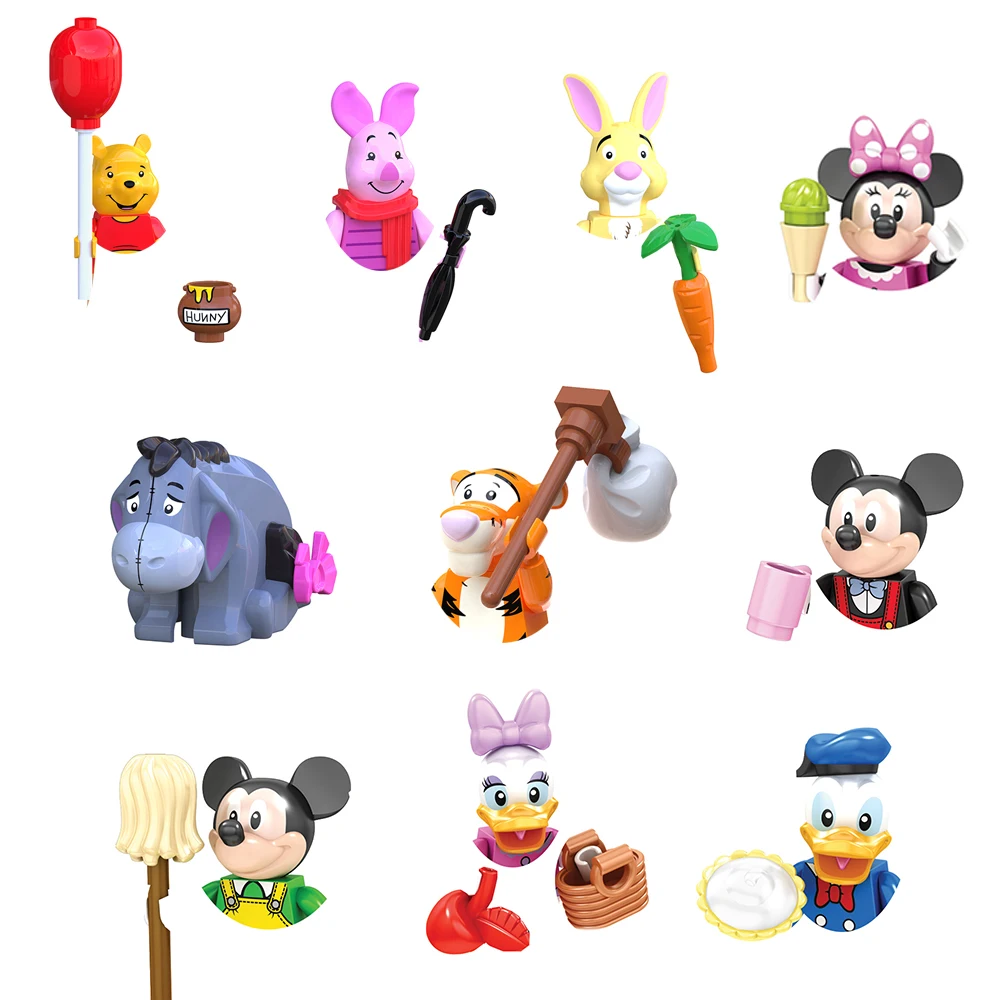 Figurines LEGO Disney - Mickey, Winnie, Donald & Amis