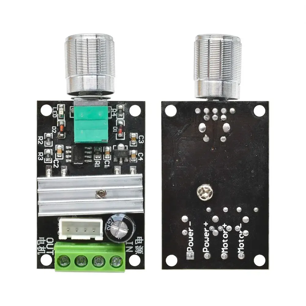 PWM Motor Speed Controller DC Motor Forward Reverse Regulator Adjuatable Governor Switch 6V 12V 24V 28V DC 3A
