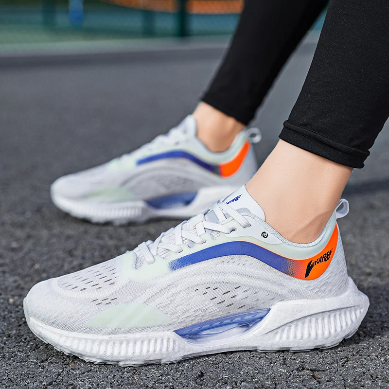 Men's Shoes Sneakers Women Lightweight Breathable Mesh Sports Shoes For Men Sneakers Air Cushioning Trainer Gym Running Shoes