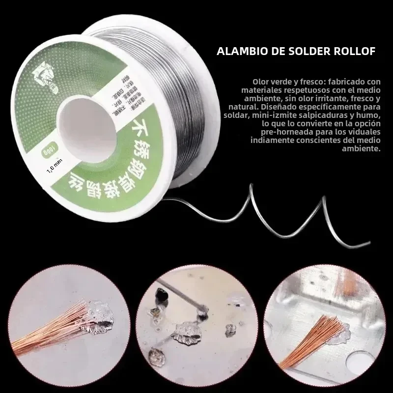 Universal Copper Aluminum Fux-cored Electrodes Welding Rods Easy Melt Weld Wire For Steel Copper Aluminum Iron Refrigerator Weld