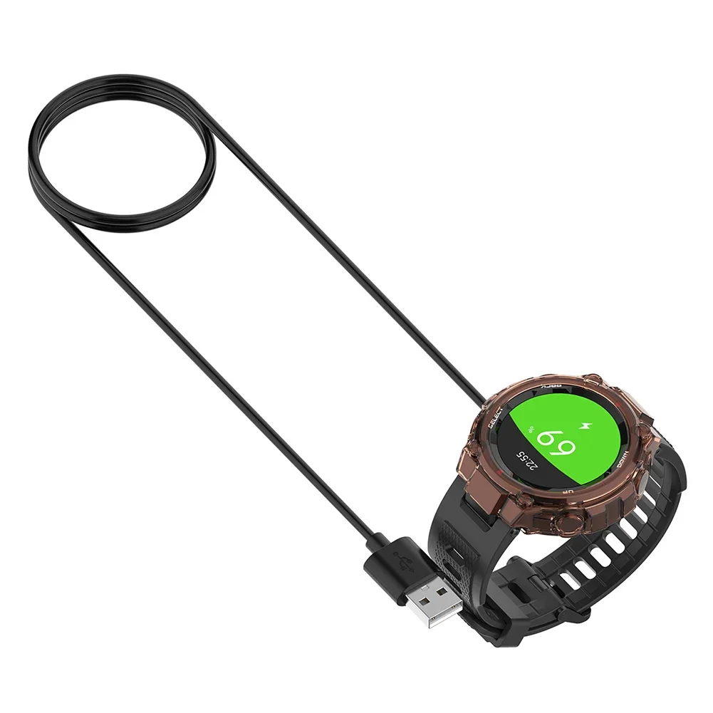 Фото USB-кабель для зарядки Amazfit T-Rex A1918 GTR 42 мм 47 мм GTS, провод для зарядки умных часов, док-станция, аксессуары №3