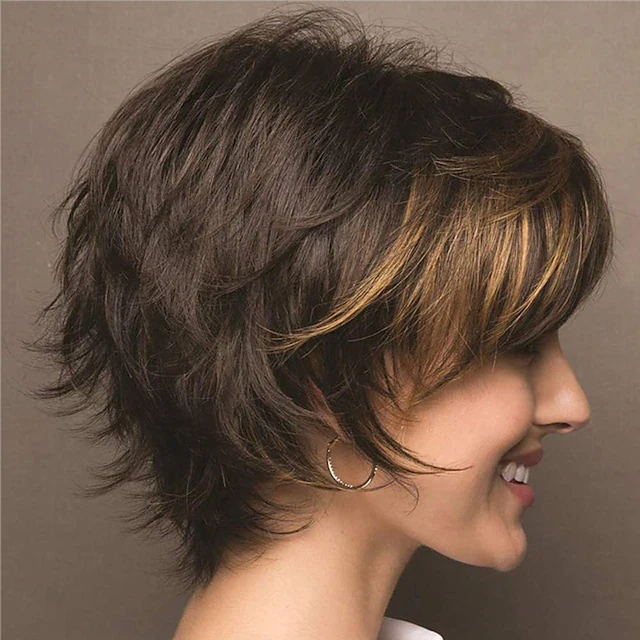Pixie Pelo Corto Con Rulos Mujer 2021 Corte Pixie Rizado Cortes De