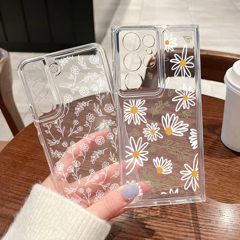 Little Flower Soft Phone Case Cover