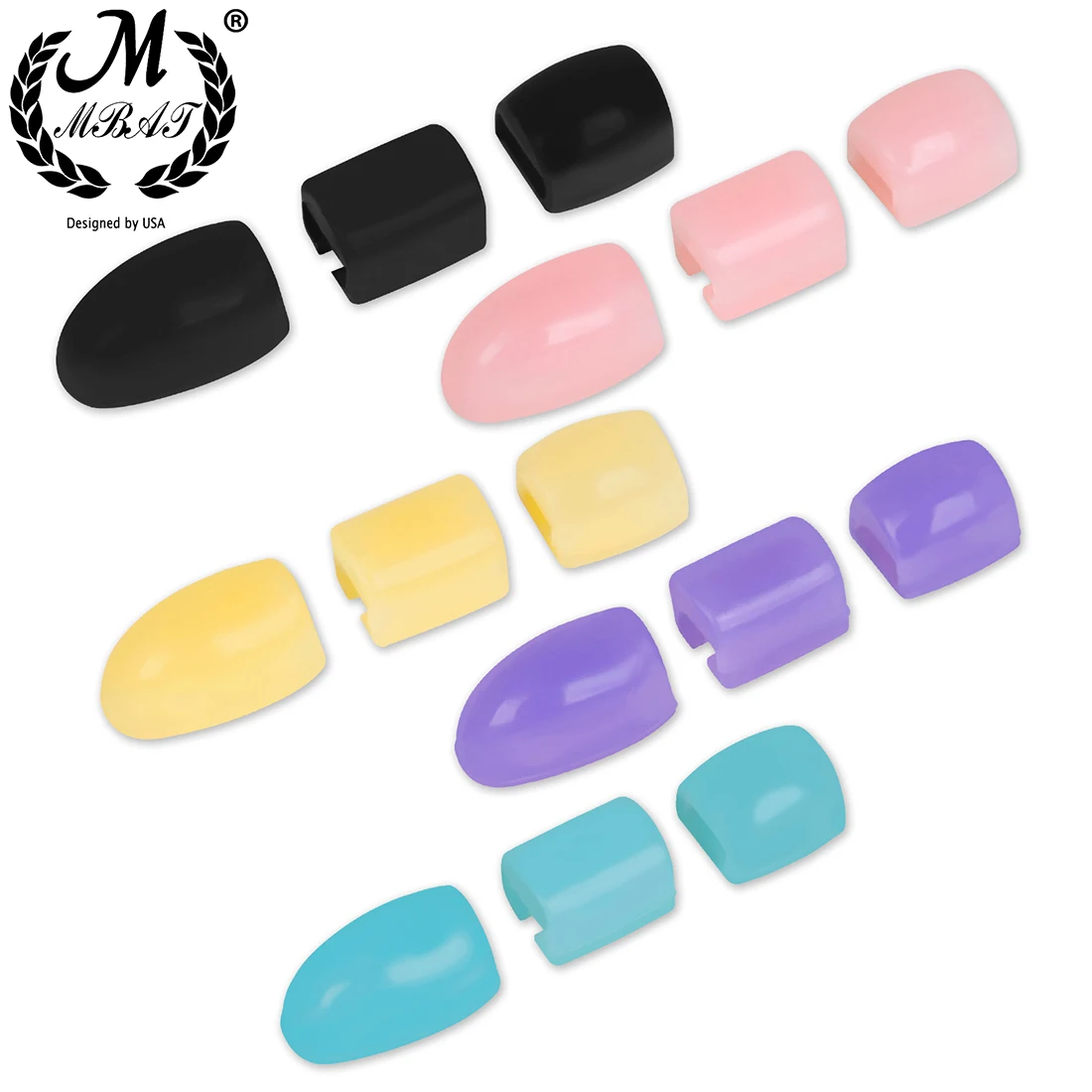 MBAT Rubber Button Right-hand Side Heighten Key Pad Inlays for Alto Tenor Saxophone for Saxophone Parts Accessories
