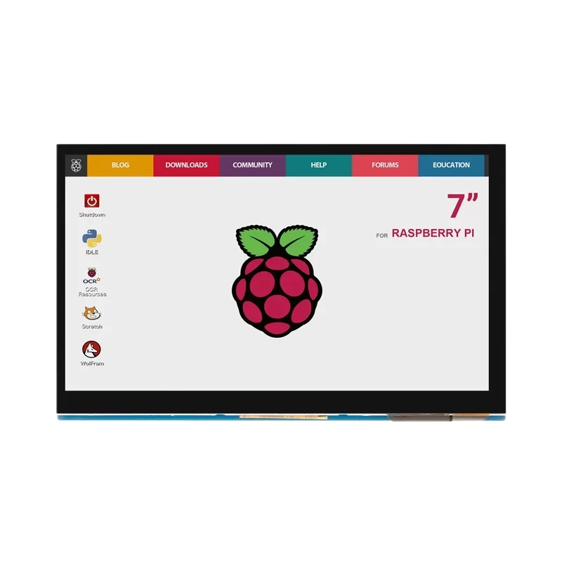 DSI ÷  ġ 800*480 MIPI DSI IPS LCD,   4B, 3B +, 3B  7 ġ ÷