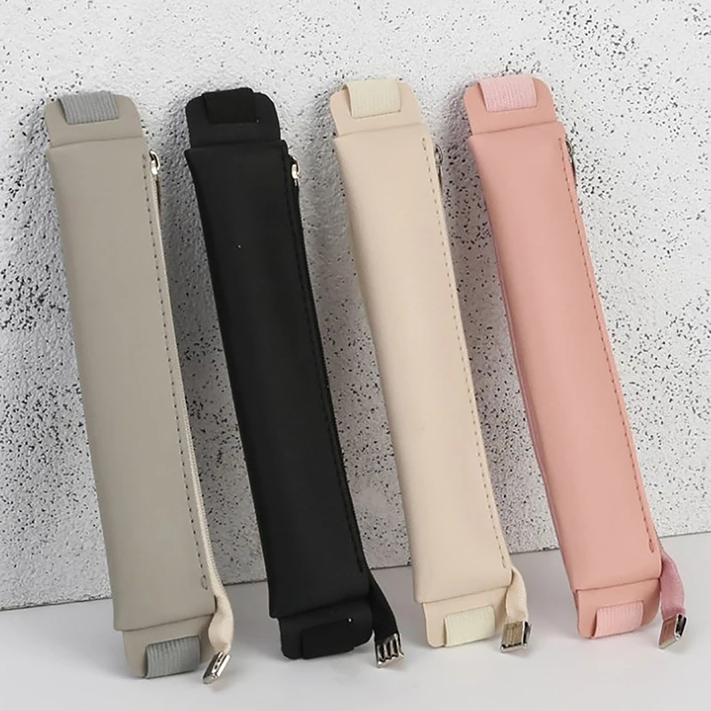 

Pu Leather Elastic Buckle Pencil Case Notebook Pen Bag Touch Screen Pen Cover