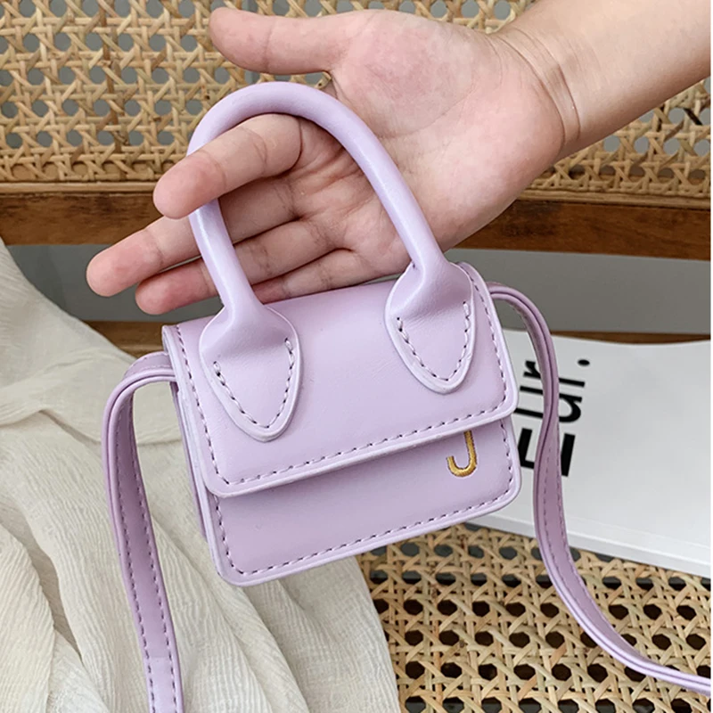 Buy Girls Bowknot Handbag Purse Cute Leather Mini Shoulder Bag for Women  Top-handle Totes Satchel (Purple) at