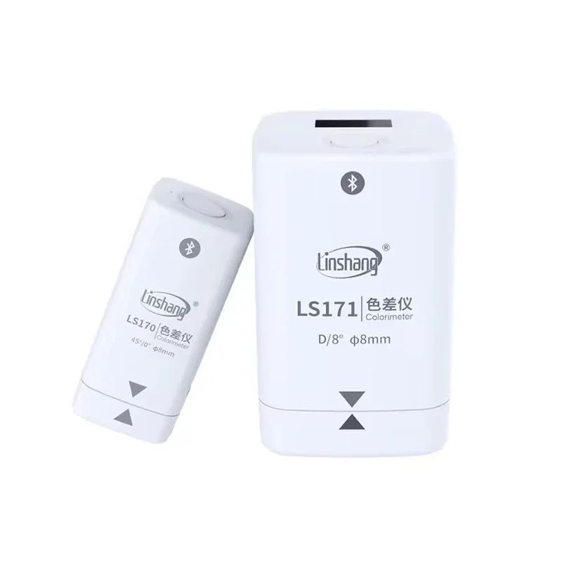 Linshang LS171 LS170 Mobile Phone APP Portable Colorimeter analyzer Screen Digital Precise LAB Meter Tester 8mm