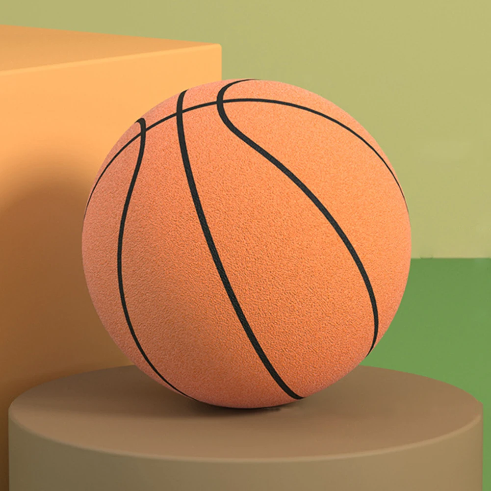 Pelota de baloncesto silenciosa para entrenamiento en interiores, pelota de  poco ruido para niños, varias actividades