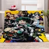 Luxury Blankets & Throws My Hero Academia Fluffy Plaid Funny Blanket Bed Blanket 150cm X 200cm Blankets Sofa Decoration Cobija 1