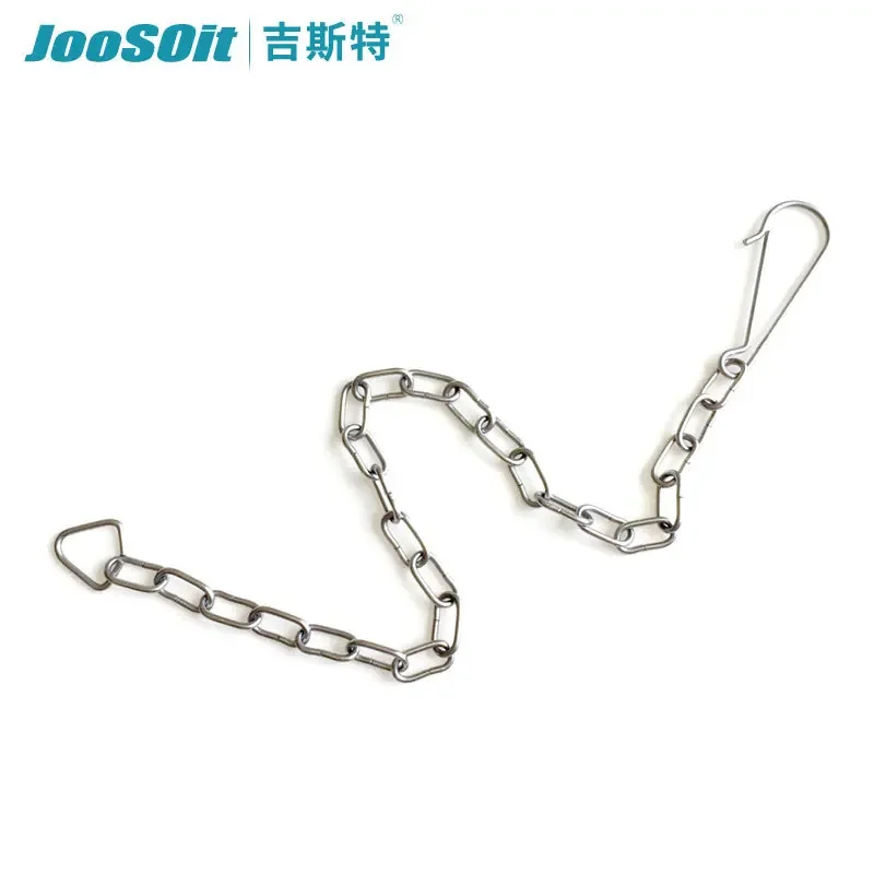 Chain Handle Chain Lift Parts Stainless Steel Toilet Toilet Flapper Practical Accessories 1pcs